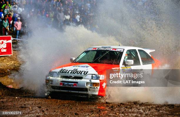 Mohammed bin Sulayem / Ronan Morgan, Ford Escort RS Cosworth during the Rally Argentina on July 14, 1993.