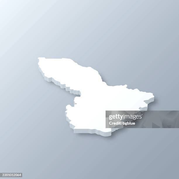 summit county, colorado. 3d map on gray background - breckenridge stock illustrations