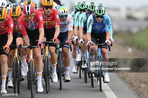 Stan Dewulf of Belgium and Decathlon AG2R La Mondiale Team competes during the 71st Vuelta a Andalucia Ruta Ciclista Del Sol 2025, Stage 3 a 162.1km...