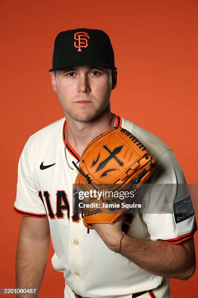 Landen Rouop Landen Roupp poses during San Francisco Giants spring training photo ...