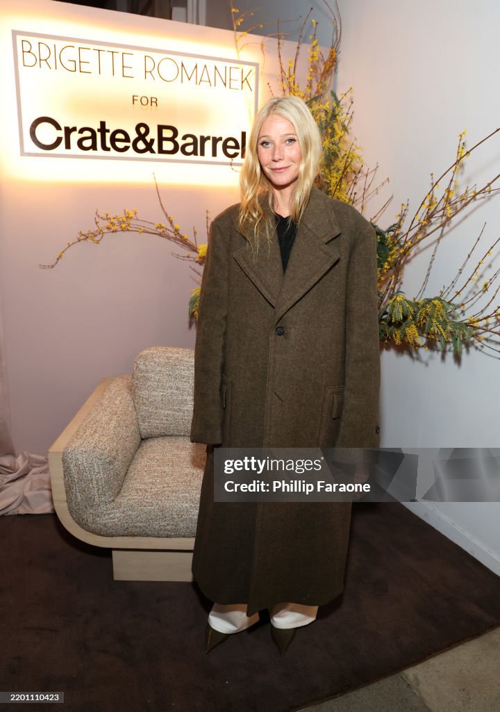Crate & Barrel X Brigette Romanek Launch Event