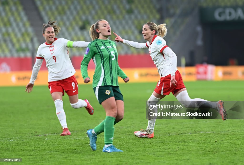 Poland v Northern Ireland - UEFA Women's Nations League 2024/25 Grp B1 MD1