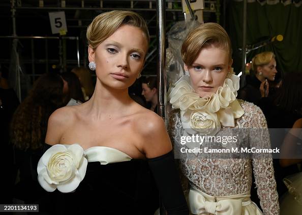 Richard Quinn - Backstage - LFW February 2025 Richard Quinn - Backstage - LFW February 2025