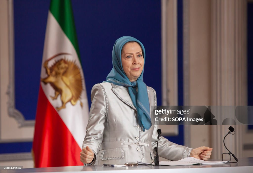 Maryam Rajavi, the President-elect of the National Council...