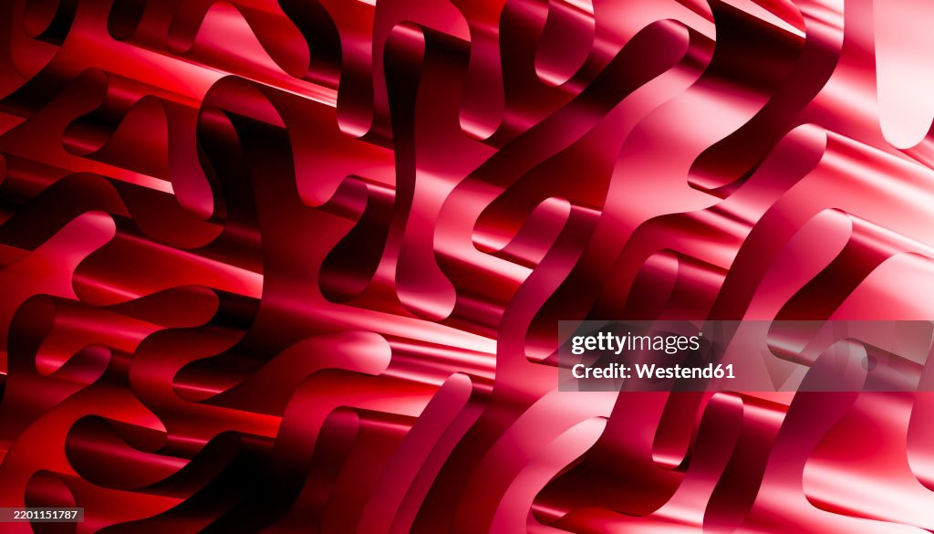 Red Ripple Backround Abstract Red 3d Rendered Background With Smooth Waves And Ripples High ...