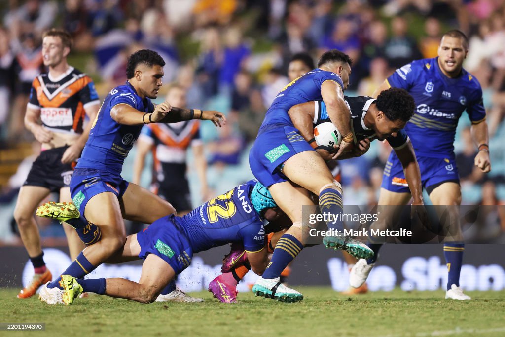 2025 NRL Pre-Season Challenge - Wests Tigers v Eels