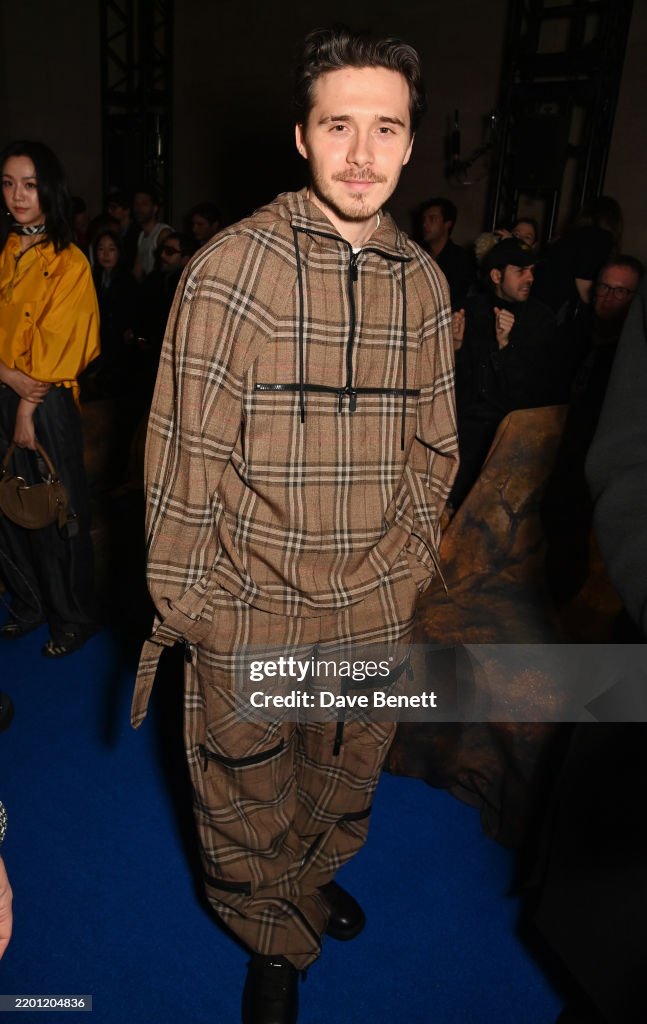Burberry Winter 2025 Show - Front Row