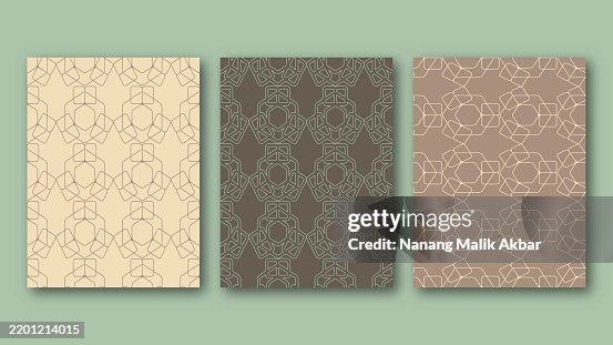Seamless Pattern Set for Background Design Seamless Pattern Set for Background Design