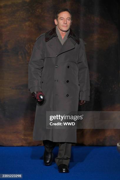 Jason Isaacs on the runway at the Burberry Fall RTW 2025 fashion show as part of London Fashion Week on February 24, 2025 in London, United Kingdom.