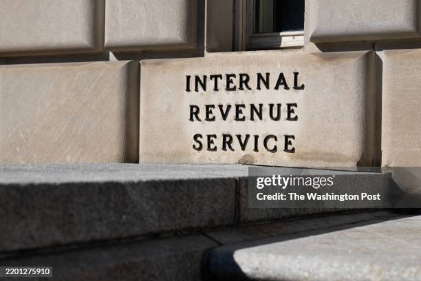The Internal Revenue Service building on February 23, 2025 in Washington, DC.
