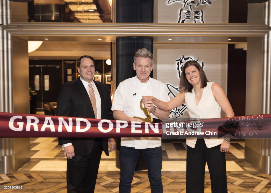 Gordon Ramsay Ceo CEO, Great Canadian Entertainment, Matt Anfinson, Chef Gordon Ramsay ...
