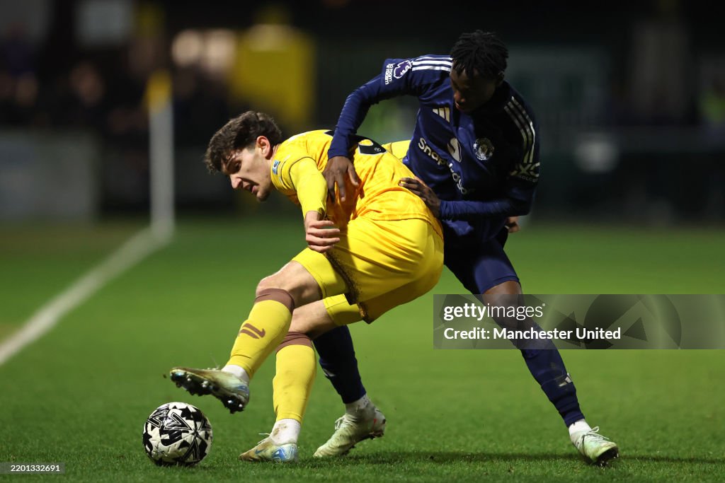 Sutton United U21 v Manchester United U21: National League Cup
