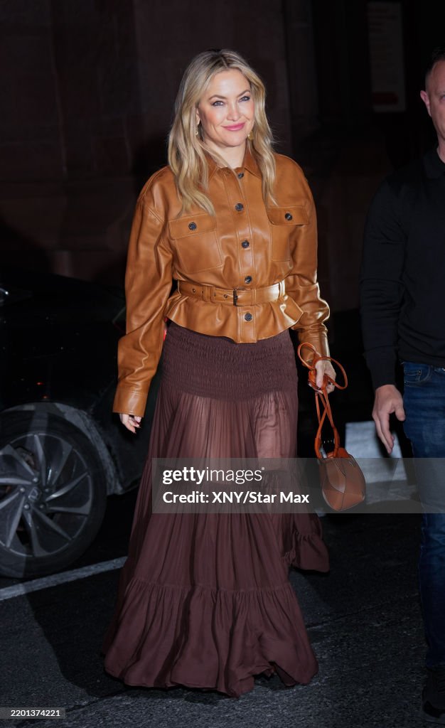 Celebrity Sightings In New York City - February 25, 2025