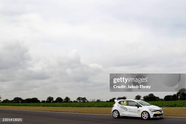 Renault Clio Cup, Snetterton, Norfolk. 1st - 3rd August 2014. Paul Knapp Jam Sport Renault Clio Cup.