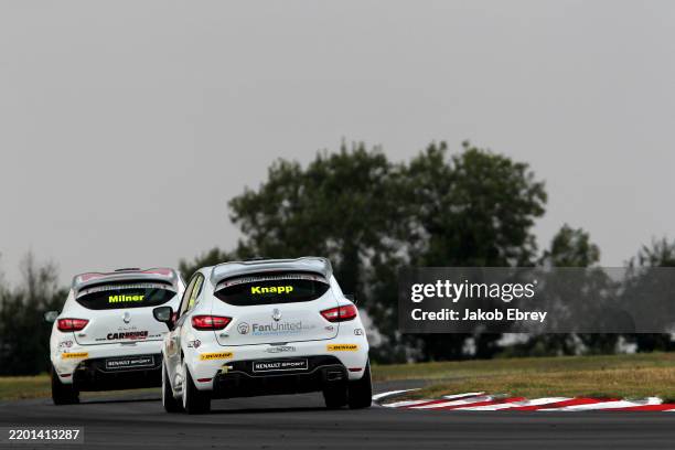 Renault Clio Cup, Snetterton, Norfolk. 1st - 3rd August 2014. Paul Knapp Jam Sport Renault Clio Cup.