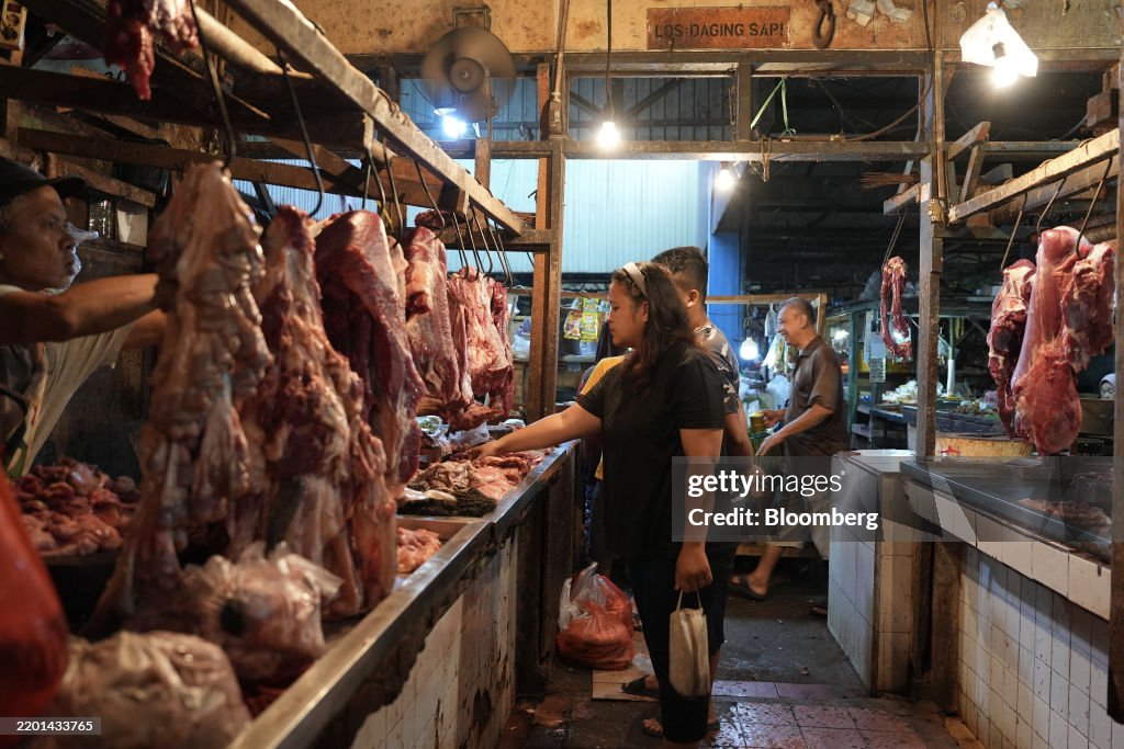 Wet Market in Jakarta Ahead of Ramadan