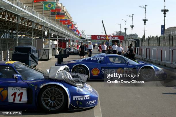 Championship. Bucharest, Romania. 18th - 20th May 2007. Andrea Bertolini/Andrea Piccini and Giambattista Giannoccaro/Alessandro Pier Guidi in the...