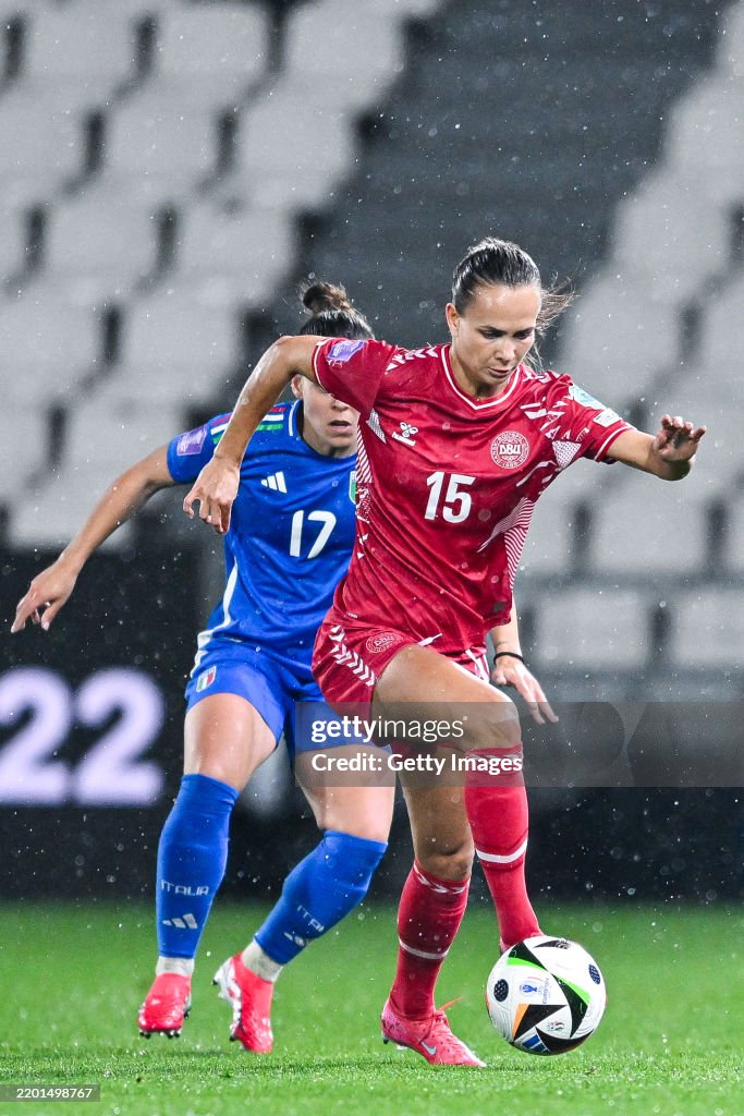 Italy v Denmark - UEFA Women's Nations League 2024/25 Grp A4 MD2