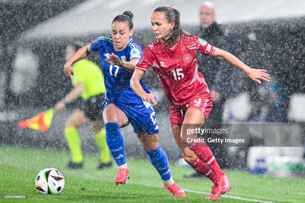 Italy v Denmark - UEFA Women's Nations League 2024/25 Grp A4 MD2