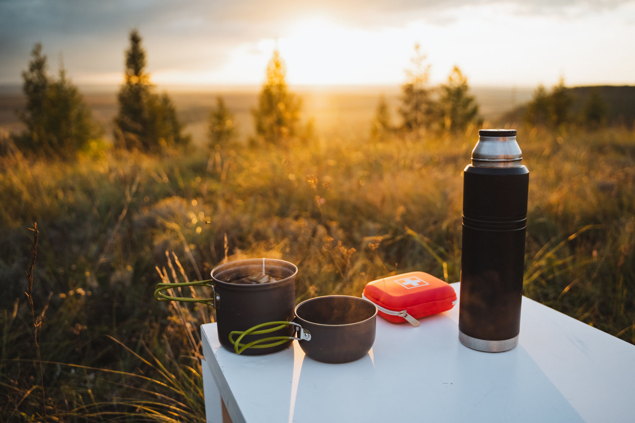 picnic setup