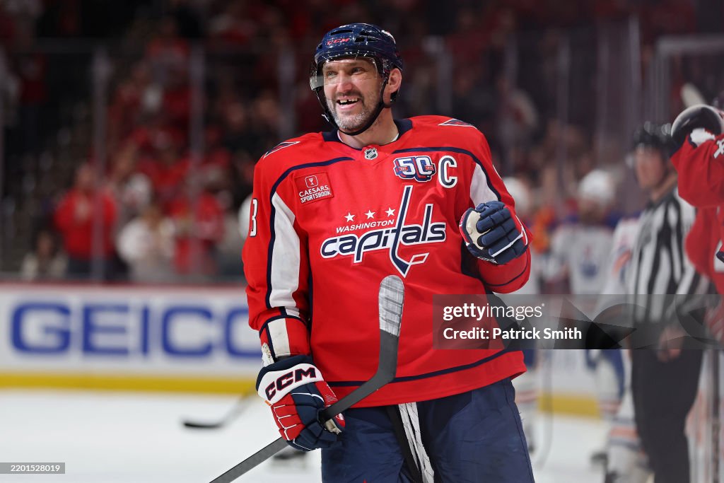 Edmonton Oilers v Washington Capitals