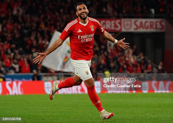 Vangelis Pavlidis Of SL Benfica Celebrates After Scoring A Goal News vangelis-pavlidis-of-sl-benfica-celebrates-after-scoring-a-goal-news