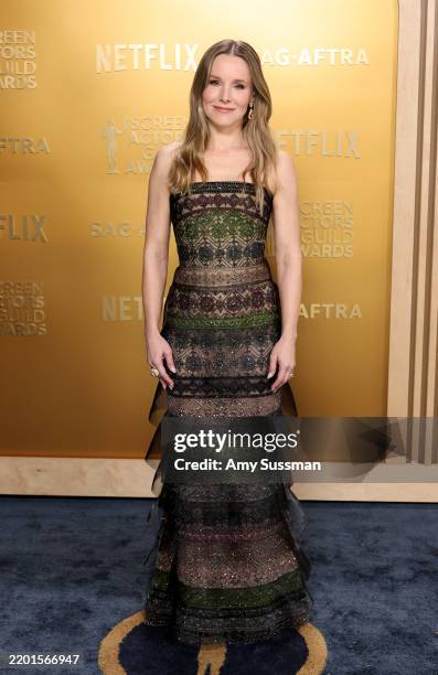 Kristen Bell attends the 31st Annual Screen Actors Guild Awards at Shrine Auditorium and Expo Hall on February 23, 2025 in Los Angeles, California.