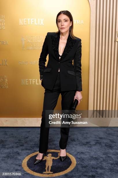 Christa Miller attends the 31st Annual Screen Actors Guild Awards at Shrine Auditorium and Expo Hall on February 23, 2025 in Los Angeles, California.