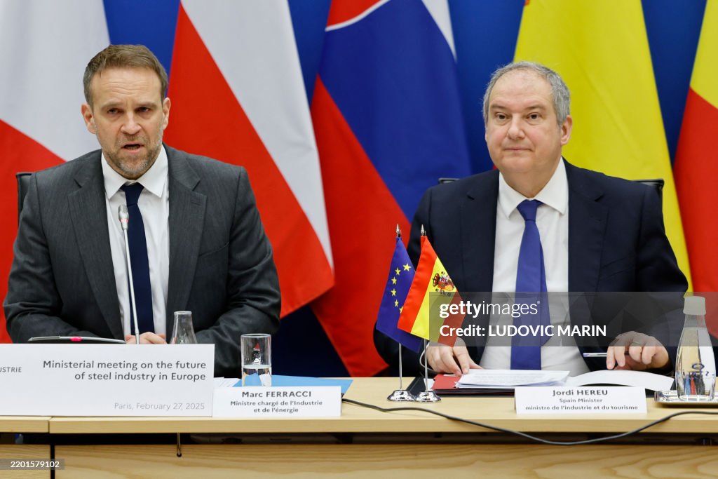 FRANCE-EU-POLITICS-ECONOMY-STEEL-DIPLOMACY