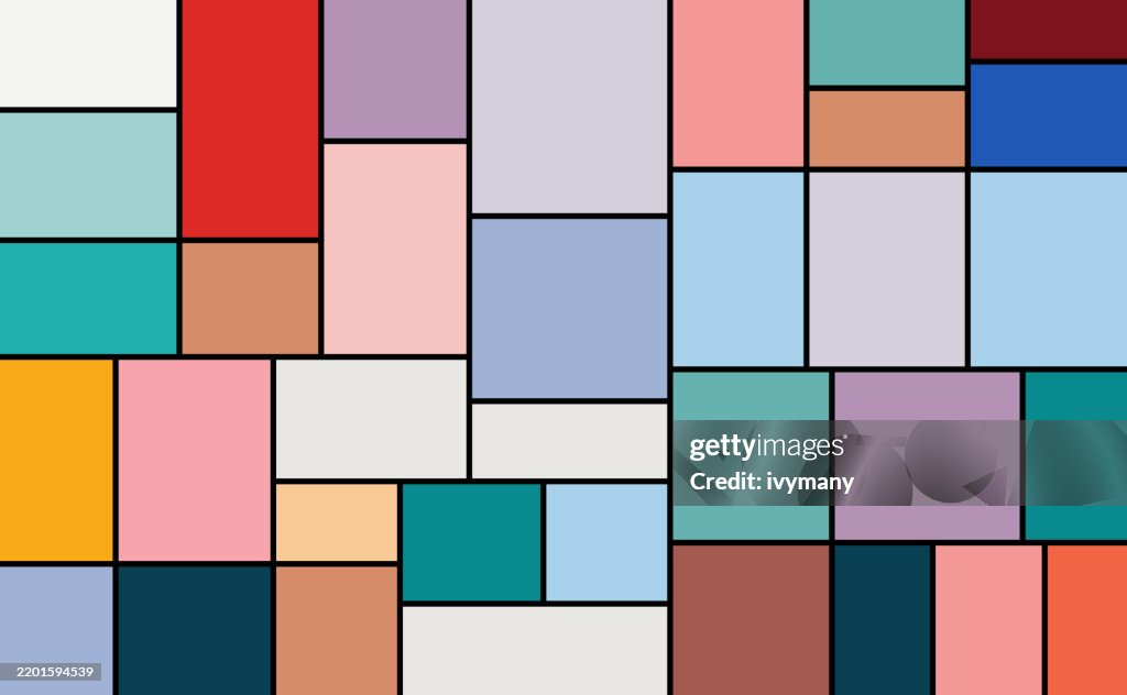 Colors Rectangle Shape Photo Frame Template Collage Backgrounds High ...