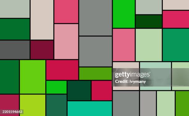 Long Colorful Rectangle Colorful Rectangle Shape Photo Frame Template Collage Backgrounds High ...