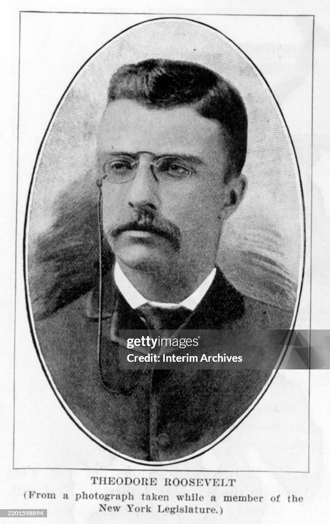 Theodore Roosevelt As Member Of NY State Legislature