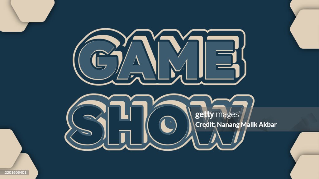 Game Show Editable Text Effect. Alphabet 3D Design and Colorful Editable Text Effect Set. Text can be changed in "Graphic Styles" panel. Effect saved in "Graphic Styles".