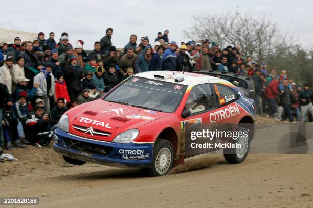 World Rally Championship, Round 8 Rally Argentina. 15th-18th July 2004 Carlos Sainz, Citreon, Action