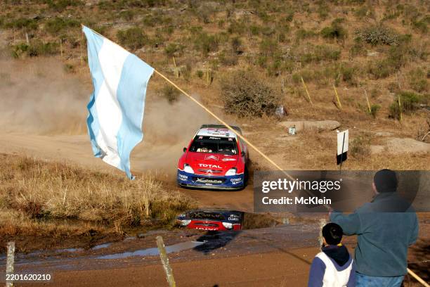 World Rally Championship, Round 8 Rally Argentina. 15th-18th July 2004 Carlos Sainz, Citreon, Action