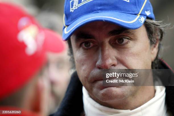 World Rally Championship, Round 8 Rally Argentina. 15th-18th July 2004 Carlos Sainz, Citreon, Portrait