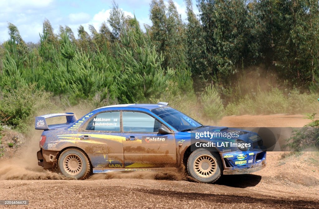 Noter Rally World Rally Championship. Telstra Rally Australia, Perth. October ...