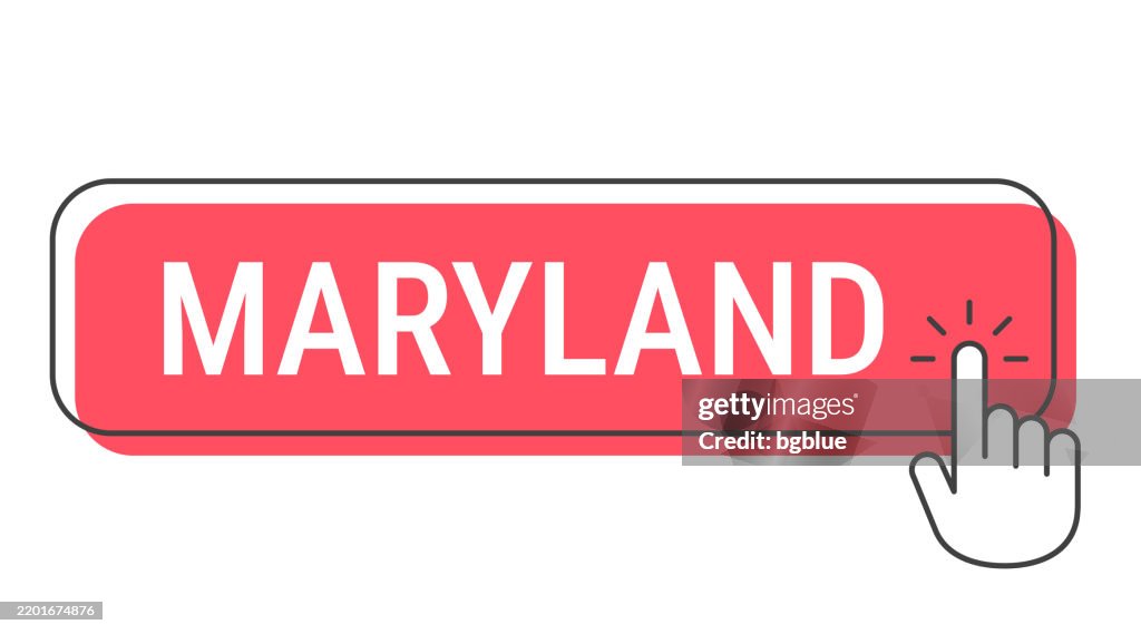 Click Umd Maryland Click Button With Hand Cursor On White Background High-Res ...