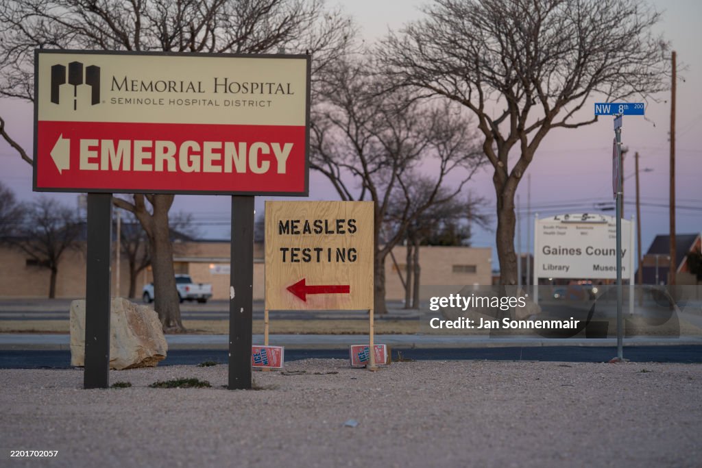 One Death Reported As Texas Measles Outbreak Spreads