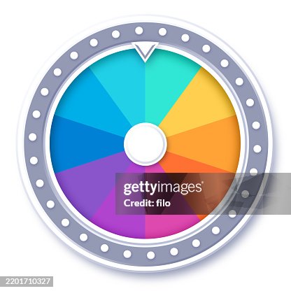 Spin Spinner Wheel Selection Infographic Options Circle Design Element Spin Spinner Wheel Selection Infographic Options Circle Design Element