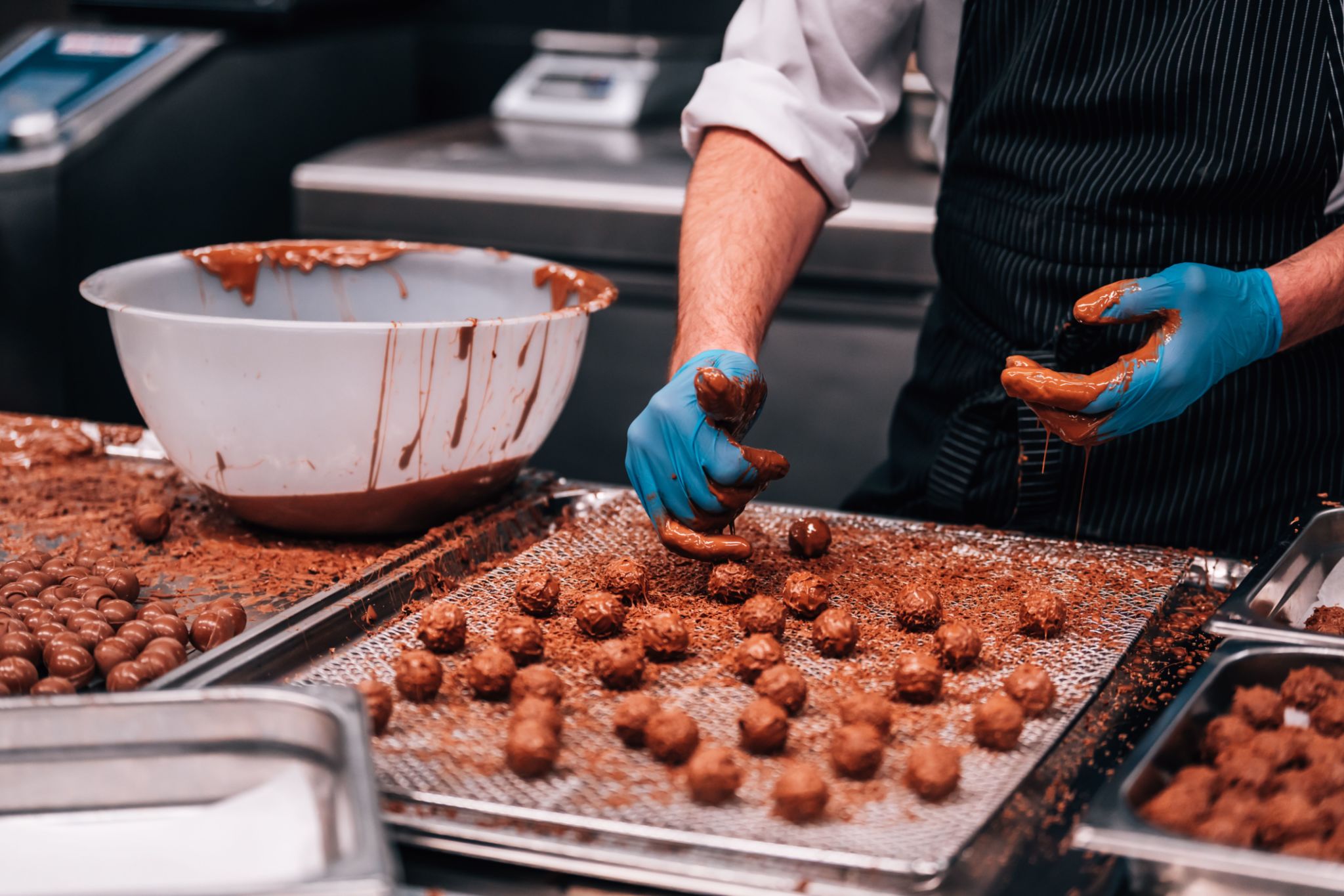 chocolate making process
