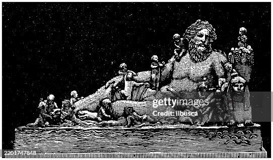 Nilus, River god Nilus, River god