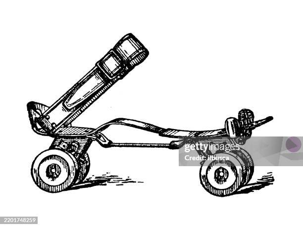 roller skate - roller skating stock illustrations