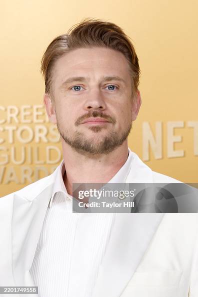 Boyd Actor Boyd Holbrook attends the 2025 Screen Actors Guild Awards at Shrine ...