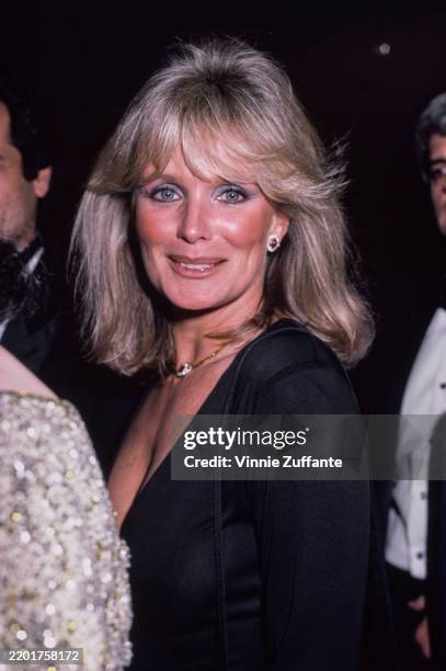 American actor Linda Evans attends an after party at the New York Hilton Hotel to celebrate the Night of 100 Stars Gala to Benefit The Actors Fund of...