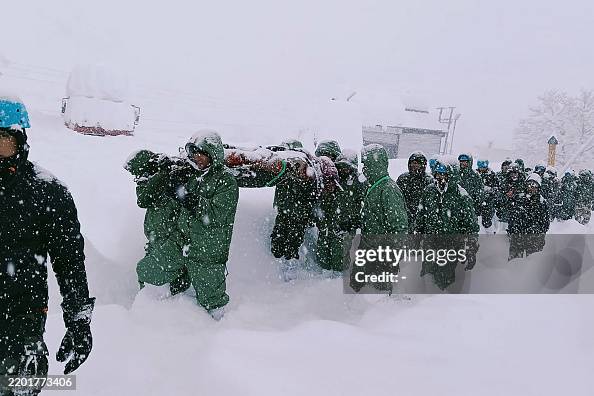 INDIA-WEATHER-AVALANCHE INDIA-WEATHER-AVALANCHE