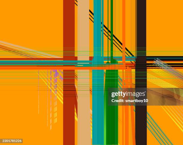 ilustrações de stock, clip art, desenhos animados e ícones de abstract background - combinação de técnicas de desenho