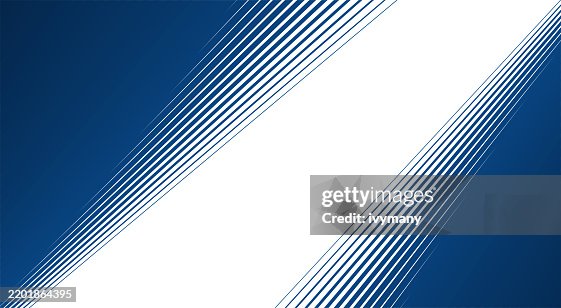 Abstract broken lines smooth transition blue to white with thin trendy background Abstract broken lines smooth transition blue to white with thin trendy background