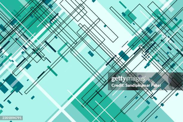 abstract geometric pattern background - wild posting stock illustrations