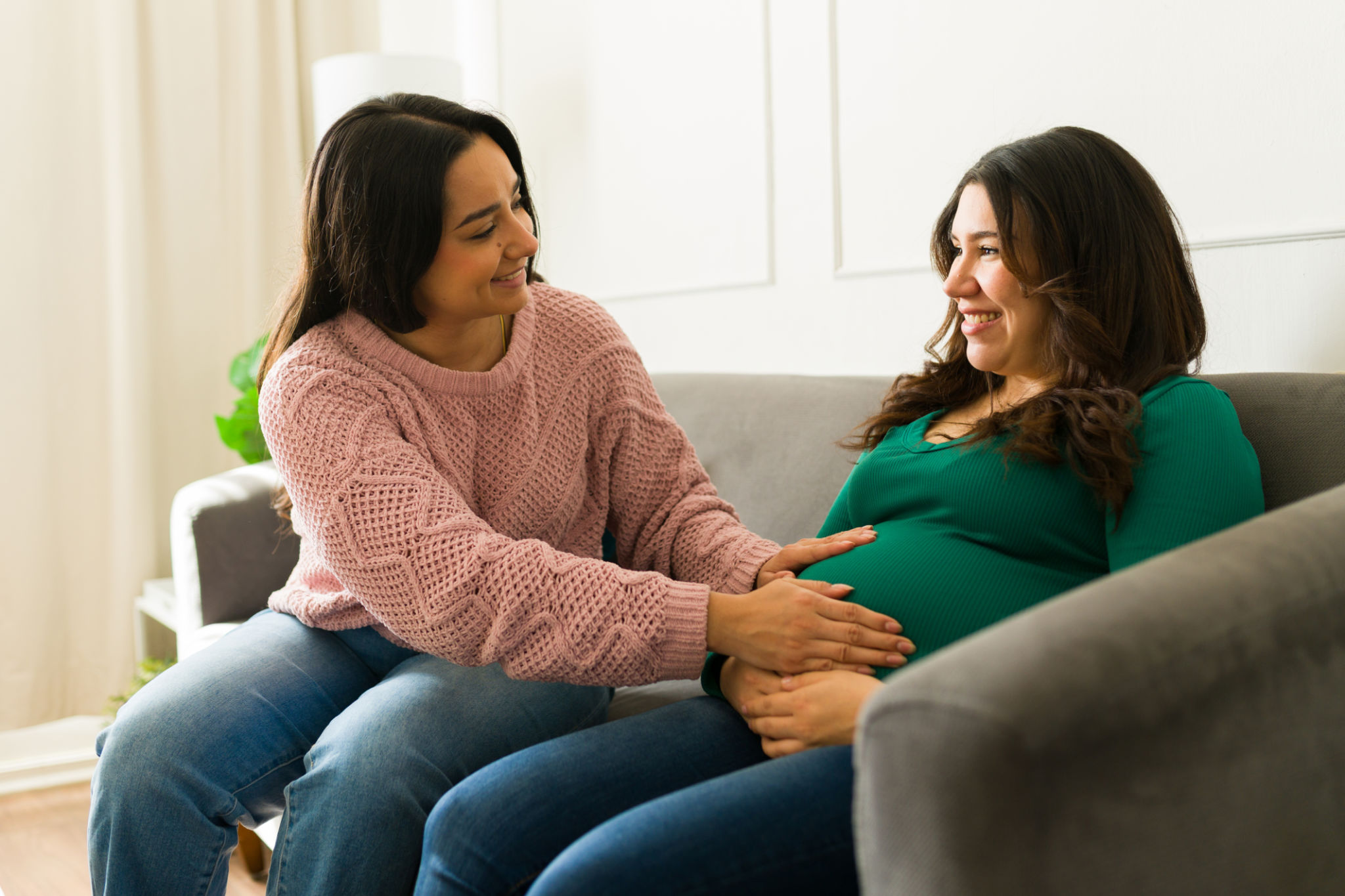 doula with mother